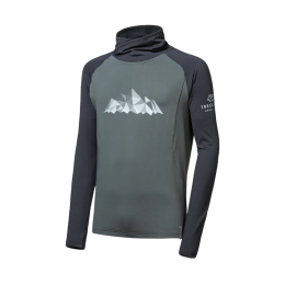 Herren Funktions-Sweatshirt Sensor Coolmax Thermo Mountains schwarz/grün olive/černá