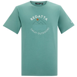 Herren-T-Shirt Regatta Cline IX blau Arctic