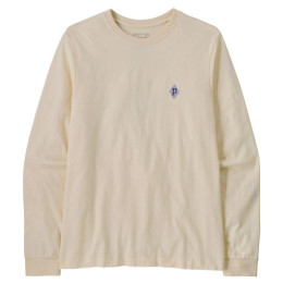 Herren-T-Shirt Patagonia M's L/S MW Hut Tripper Skyline T-Shirt beige Undyed Natural