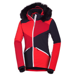 Damen Skijacke Northfinder Edith rot/weiß 193redwhite