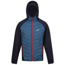 Herrenjacke Regatta Andreson VIII Hybrid blau/rot MoonLtDn/Nvy