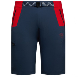 Herrenshorts La Sportiva West Crest Shorts M blau/rot Night Sky/Mountain Red