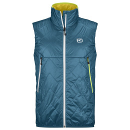 Herrenweste Ortovox Swisswool Piz Vial Vest M blau petrol blue
