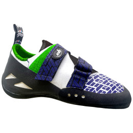Kinder-Kletterschuhe EB Climbing Neo Kid 3.0 weiß/blau MULTICOLORE