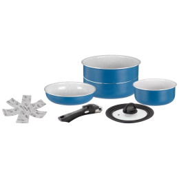 Geschirrset Brunner Carezza Spacemaster Ø 22cm Vacublock