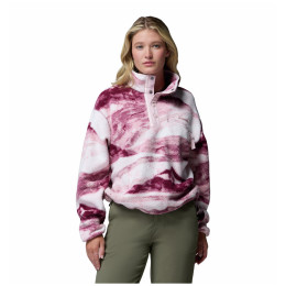 Damen-Sweatshirt Columbia Helvetia™ II Printed Cropped Half Snap