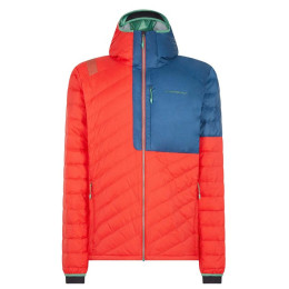 Herrenjacke La Sportiva Zone Down JKT M rot/blau Poppy/Opal