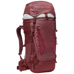 Damen Wanderrucksack Vaude Asymmetric 48+8 rot dark cherry
