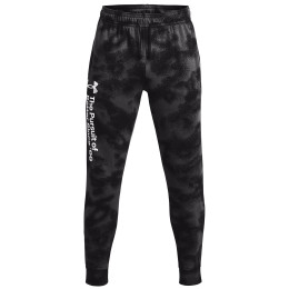 Herren-Jogginghose Under Armour Rival Terry Novelty Jgr schwarz Black / Jet Gray / Onyx White