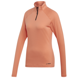 Damen-T-Shirt Adidas W TraceRo 1/2LS orange