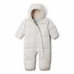 Kinder-Skianzug Columbia Snuggly Bunny™ II Bunting beige/weiß White Madras Tonal, Chalk