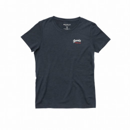Damen-T-Shirt Devold Classic "Script" Tee Wmn dunkelblau INK
