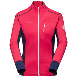 Damen Funktions-Sweatshirt Mammut Taiss Light ML Jacket Women rosa/blau azalea-marine