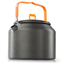 Kanne GSI Outdoors Halulite 1.8 L Tea Kettle grau/orange