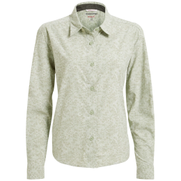 Damenhemd Craghoppers NosiLife Arona Long Sleeved Shirt grün Bud Green Print
