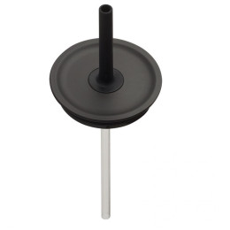 Strohhalm Hydro Flask Medium Press-In Straw Lid schwarz Black
