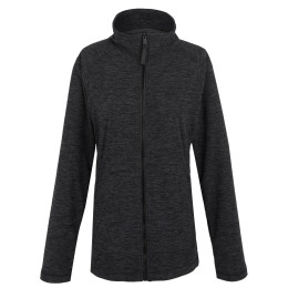 Damen Funktions-Sweatshirt Regatta Mayse Full Zip schwarz Black Marl