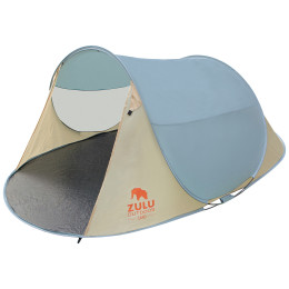 Strandzelt Zulu Sand blau blue/beige