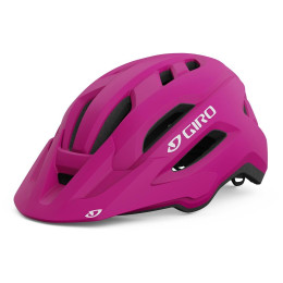 Kinder Fahrradhelm Giro Fixture II Youth rosa Mat Pink Street