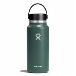 Thermoflasche Hydro Flask Wide Mouth 32 oz dunkelgrün fir