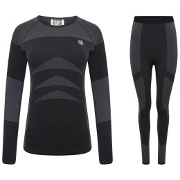 Damen-Funktionsunterwäsche Dare 2b InTheZneII B/LSet schwarz Black/Black