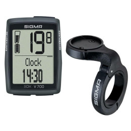 Fahrradcomputer Sigma EOX VIEW 700 schwarz black