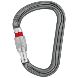 Karabiner Petzl William grau