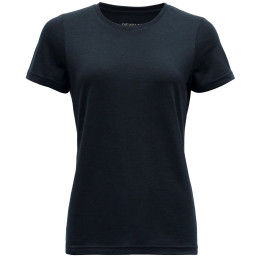 Damen-T-Shirt Devold Eika Woman Tee schwarz Ink
