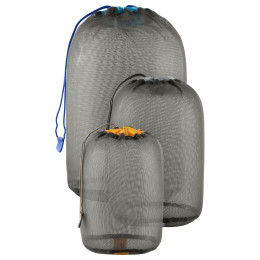 Hülle Sea to Summit Mesh Stuff Sack Set 3, 5, 8L schwarz Beluga (Zinnia, High Rise, Blue Atoll)
