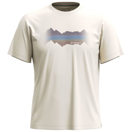 T-Shirt Smartwool Mountain Horizon Short Sleeve Graphic T beige almond