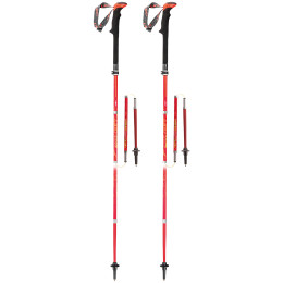 Stöcke Leki Micro Vario Carbon (2017) rot