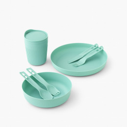 Geschirrset Sea to Summit Passage Dinnerware Set 1P 7 Piece blau