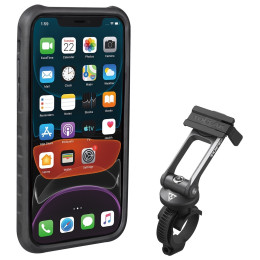Hülle Topeak Ridecase Pro Iphone 11 schwarz/grau Black/Gray