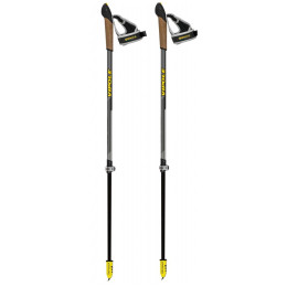 Nordic Walking Stöcke Vipole Instructor Vario Ql Silent Dlx braun/grau