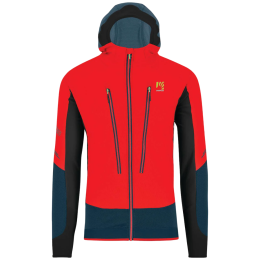 Herren-Winterjacke Karpos Alagna Plus Evo Jacket rot Fiery Red/Midnight