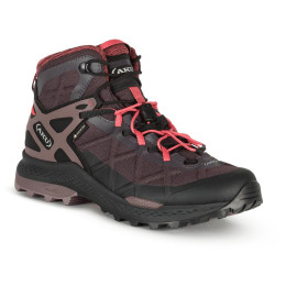Damenschuhe Aku Rocket Mid Gtx W'S rosa DEEP VIOLET/CORAL