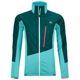 Damenjacke Ortovox W's Westalpen Hybrid Jacket grün Pacific Green