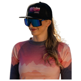 Damen Schildmütze Drexiss Crest Black schwarz/rosa pink