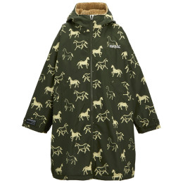 Wasserdichte Kinderjacke Regatta Junior Waterproof Changing Robe DrkKhHrses dunkelgrün DrkKhHrses