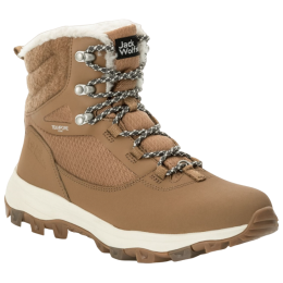 Damen Winterschuhe Jack Wolfskin Everquest Texapore High W hellbraun chipmunk
