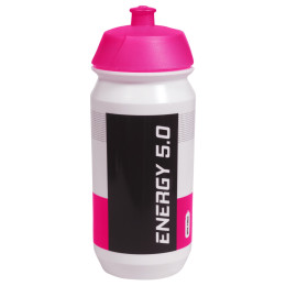 Fahrradflasche Just One Energy 5.0 500 ml weiß/rosa