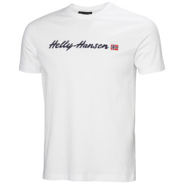 Herren-T-Shirt Helly Hansen Core Graphic T 2.0 weiß White