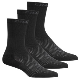 Socken-Set Craft CORE Dry High 3-pack schwarz Black