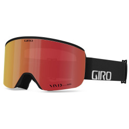 Skibrille Giro Axis Black Wordmark Vivid Ember/Vivid Infrared (2skla) schwarz VividEmber/VividInfrared