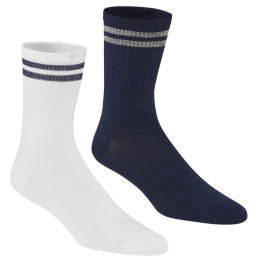 Damensocken Kari Traa Lam Sock 2Pk weiß/blau Mar