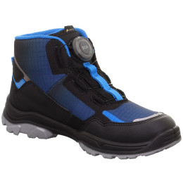 Kinderschuhe Superfit Jupiter Schwarz/Blau
