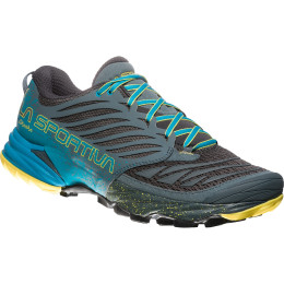 Herrenschuhe La Sportiva Akasha grau/blau Slate/TropicBlue