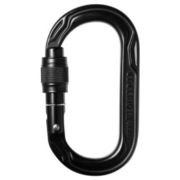 Karabiner Edelrid Oval Power 2500 Screw schwarz 017 night