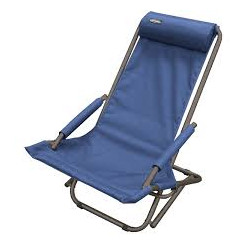 Verstellbarer Liegestuhl Ferrino Relax blau