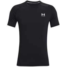 Herren-T-Shirt Under Armour HG Armour Fitted SS schwarz Black//White